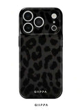 GHIPPA Black Leopard Pattern Phone Case for iPhone 16 Pro, 16 Pro Max, 17 Pro and 17 Pro Max in Pakistan