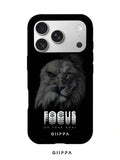 GHIPPA Eagle & Lion Head Collage With English Slogan Design Phone Case for iPhone 16 Pro, 16 Pro Max, 17 Pro and 17 Pro Max in Pakistan