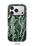 GHIPPA Green Python Pattern Phone Case for iPhone 16 Pro, iPhone 16 Pro Max, iPhone 17 Pro and iPhone 17 Pro Max in Pakistan