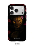 GHIPPA Leopard & Floral Pattern Design Phone Case for iPhone 16 Pro, 16 Pro Max, 17 Pro and 17 Pro Max in Pakistan