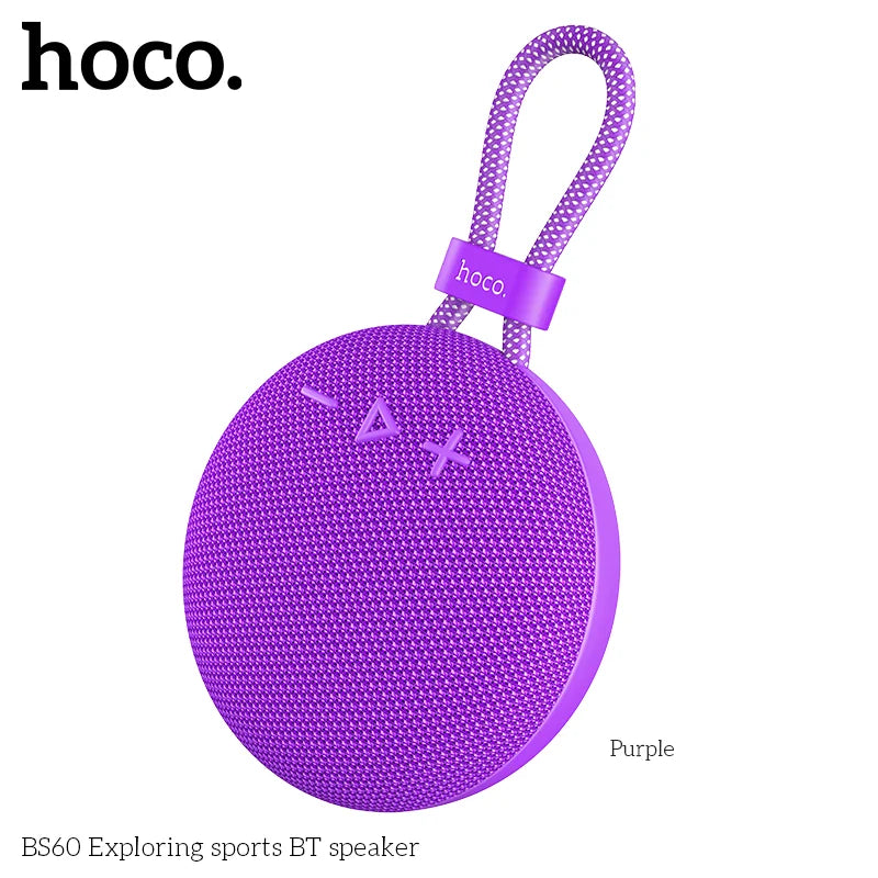 HOCO BS60 Exploring Sports Wireless BT Speaker - Black – HOCO product in Pakistan