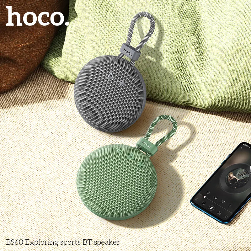 HOCO BS60 Exploring Sports Wireless BT Speaker - Black – verified gallery image 3
