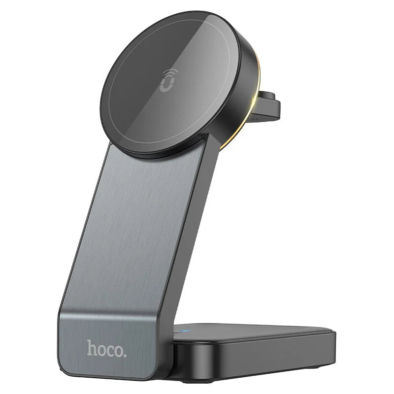HOCO CQ3 3-in-1 Wireless Magnetic 15W Fast Charger – HOCO product in Pakistan