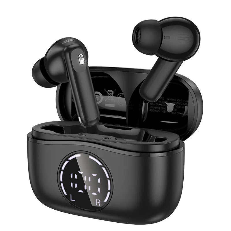HOCO EQ22 Singer True Wireless ANC+ENC Noise Reduction Wireless BT Earbuds - Midnight Black – HOCO product in Pakistan