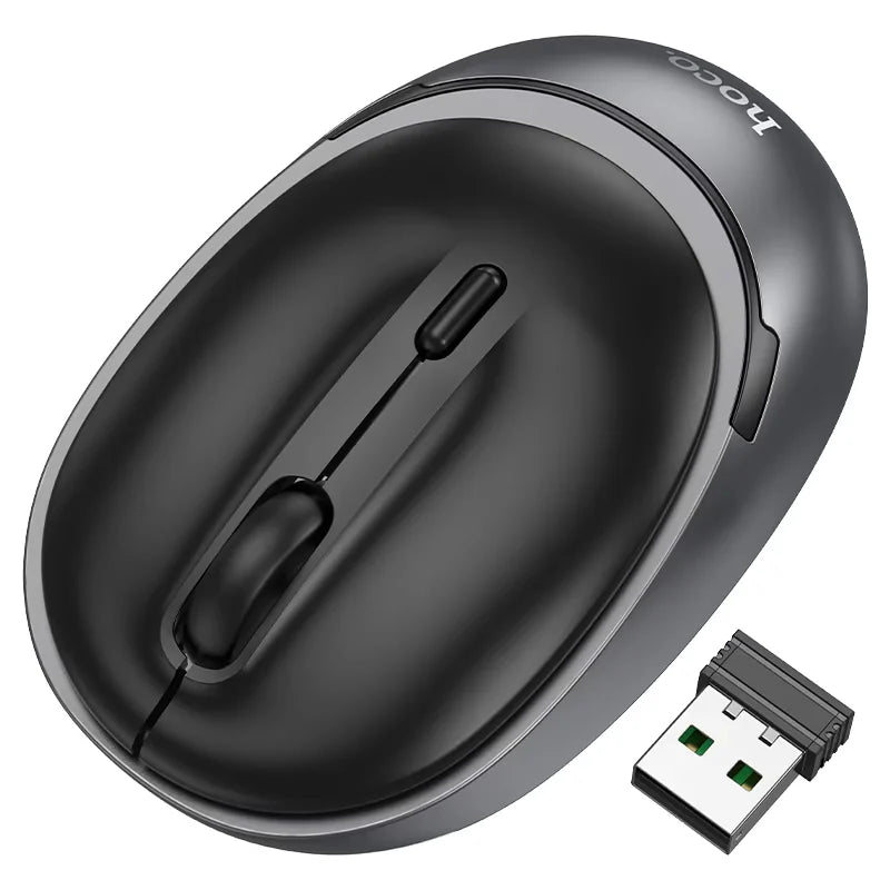 HOCO GM34 Nuevo Dual-Mode Wireless Business Mouse - Black – HOCO product in Pakistan
