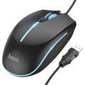 HOCO GM37 Wonderful Gaming Luminous Wired Optical Mouse – HOCO product in Pakistan