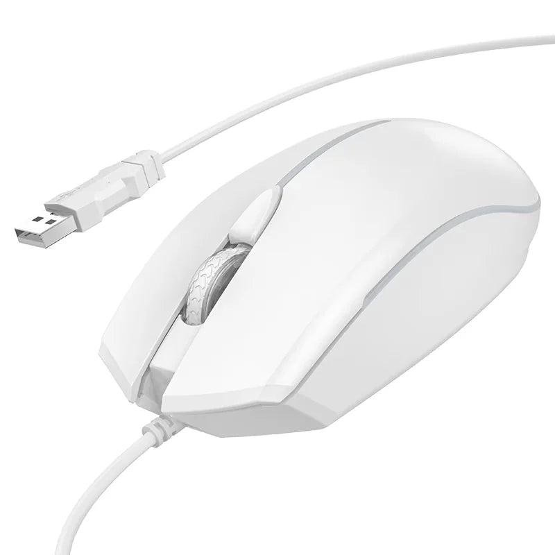 HOCO GM37 Wonderful Gaming Luminous Wired Optical Mouse – verified gallery image 2
