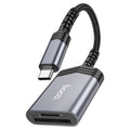 HOCO UA25 Card Reader Type-C to SD + TF – HOCO product in Pakistan