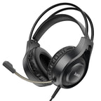 Hoco W106 Tiger Wired Gaming Headset with Mic - Black – HOCO product in Pakistan