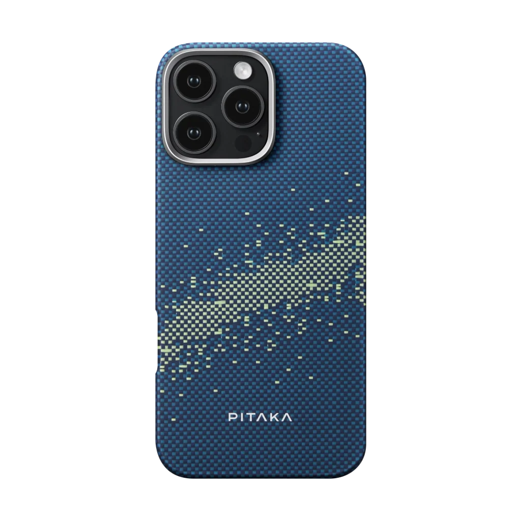 Official PITAKA iPhone 16 Pro Max Milky Way Galaxy StarPeak Case