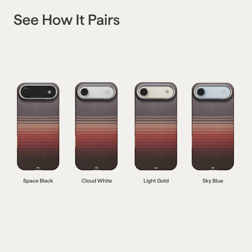 Official PITAKA iPhone Air Sunset Edge Case