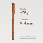 Official PITAKA iPhone 17 Pro Amber Edge Case