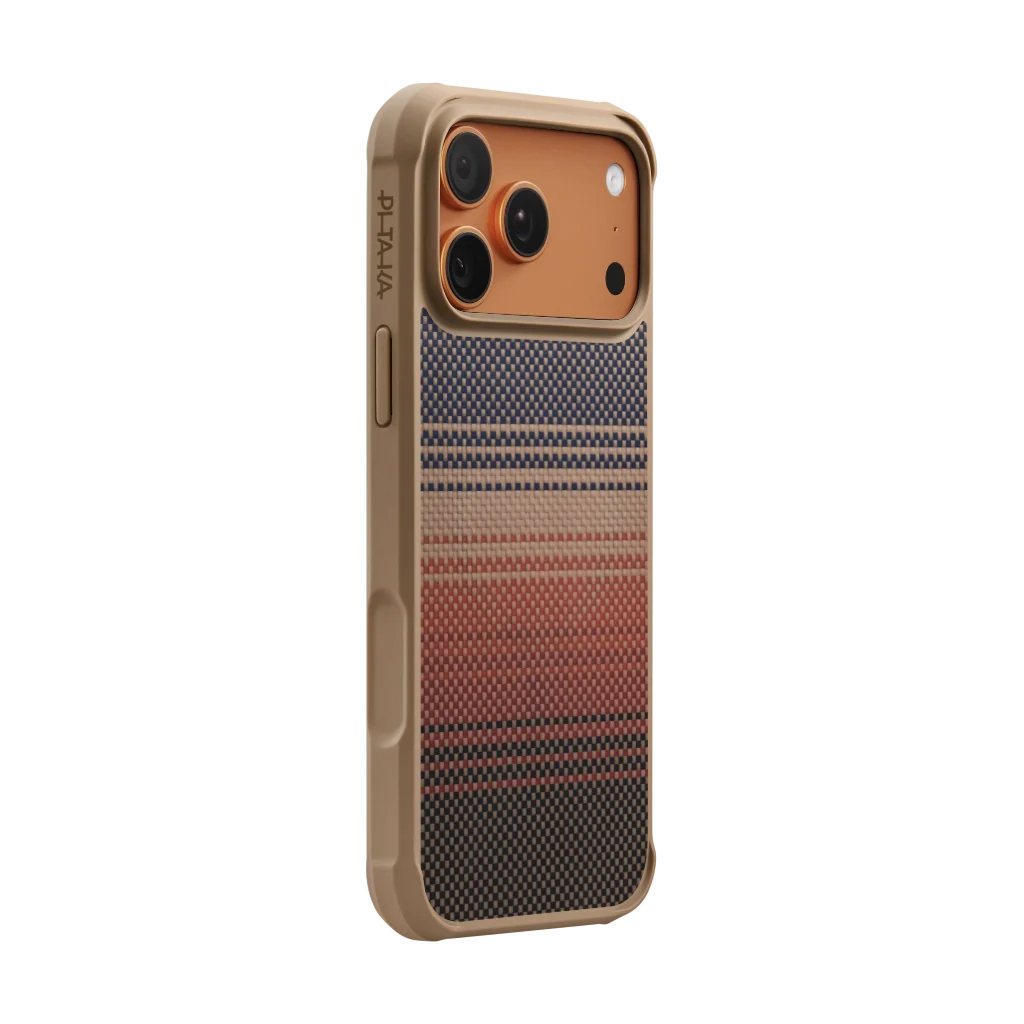 Official PITAKA iPhone 17 Pro Sunset Aramid ProGuard Case