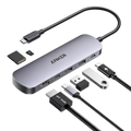 Anker USB-C Hub 7-in-1 Multi-Port USB Adapter - A83D2