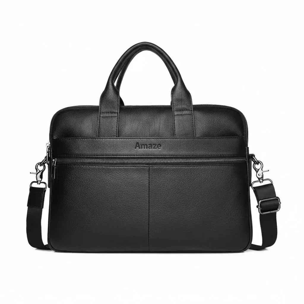 Amaze A925 OfficeMate Leather Laptop Bag 15.6-inch in Pakistan - image 2
