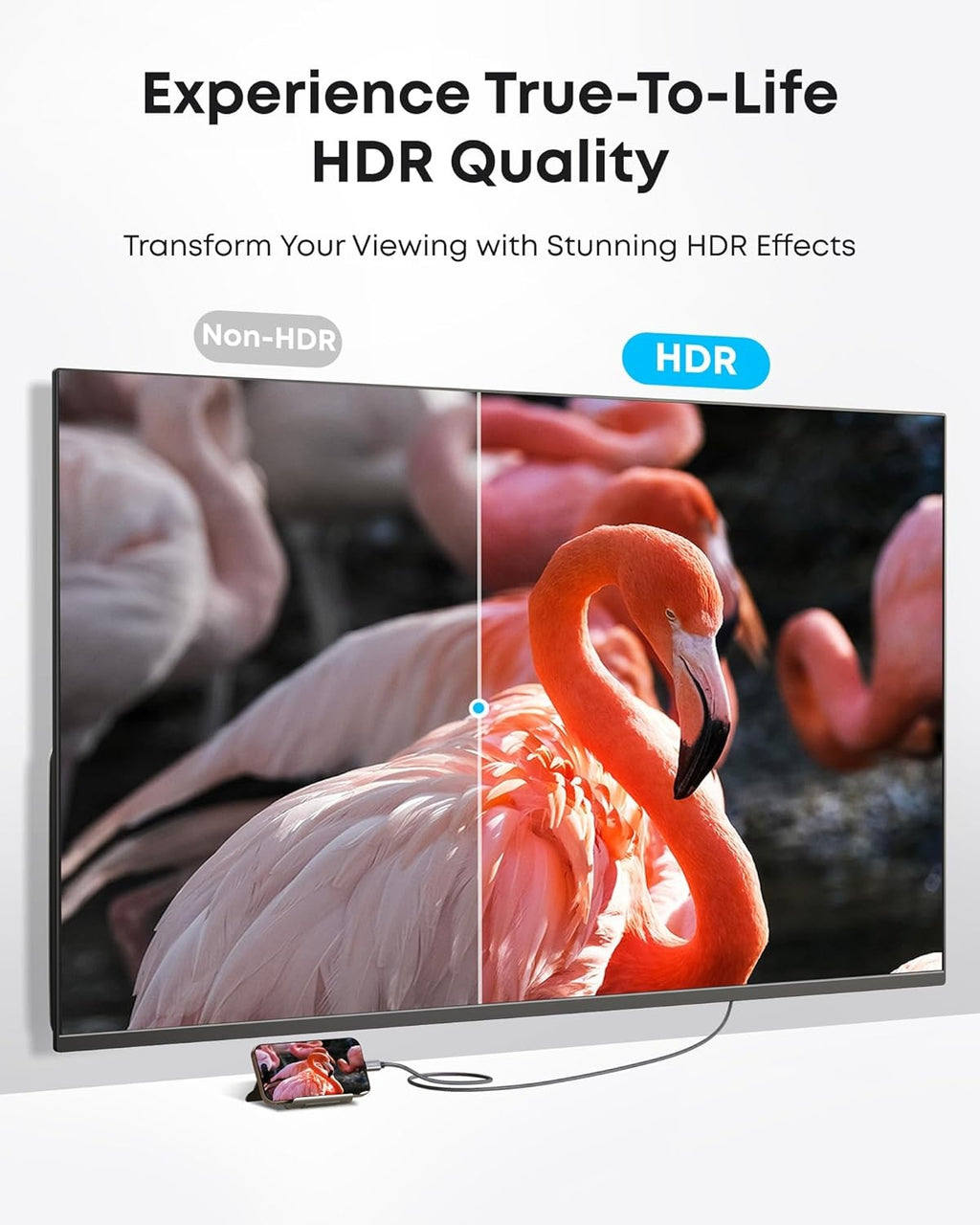 Anker Nano USB-C to HDMI Cable 4K Braided - A87E0 - view 5