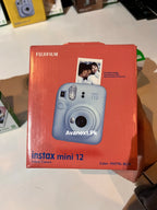 Fujifilm Instax Mini 12 Pastel Blue instant camera box
