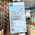 Joyroom T03S Pro TWS active noise cancelling earbuds, product packaging and earbuds