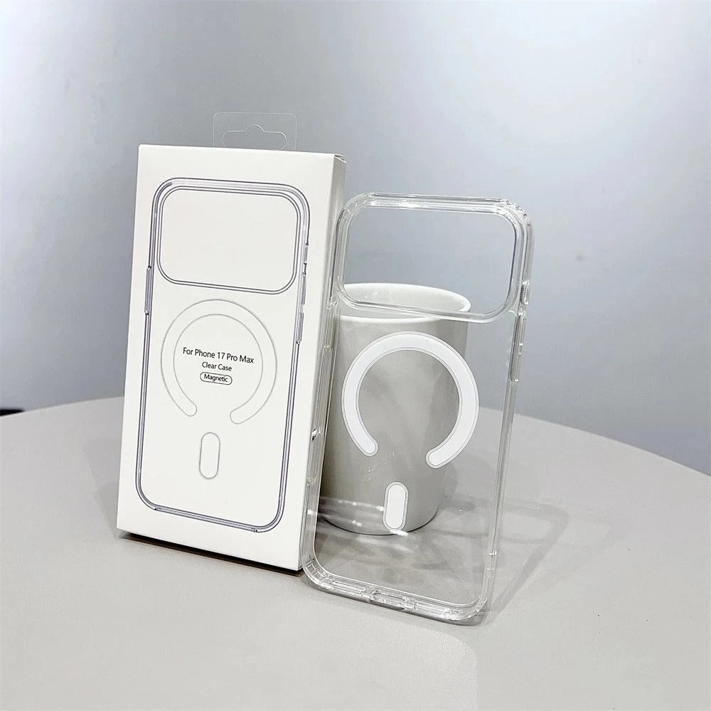 Original MagSafe Clear iPhone case product view Pakistan