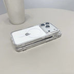 Original MagSafe Clear iPhone case button detail Pakistan