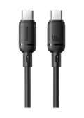 OS-Baseus Silky Series Fast Charging Cable Type-C to Type-C 100W 2m Black price in Pakistan – Baseus