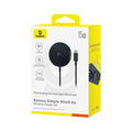 Baseus Simple Mini4 Air Magnetic Wireless Charger Qi2 15W Cluster Black