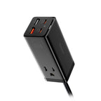Baseus GaN3 Pro 65W six-port power strip black – view 2
