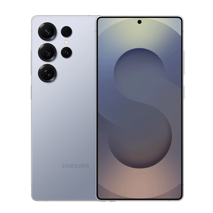 Samsung Galaxy S25 Ultra front and back view