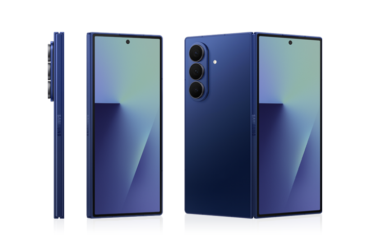 Samsung Galaxy Z Fold7 Blue Shadow product view