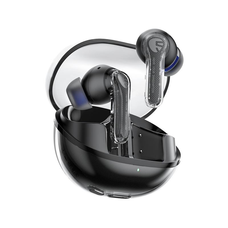 SoundPEATS Clear True Wireless Earbuds Black – Bluetooth 5.3 | Price in Pakistan product image 1