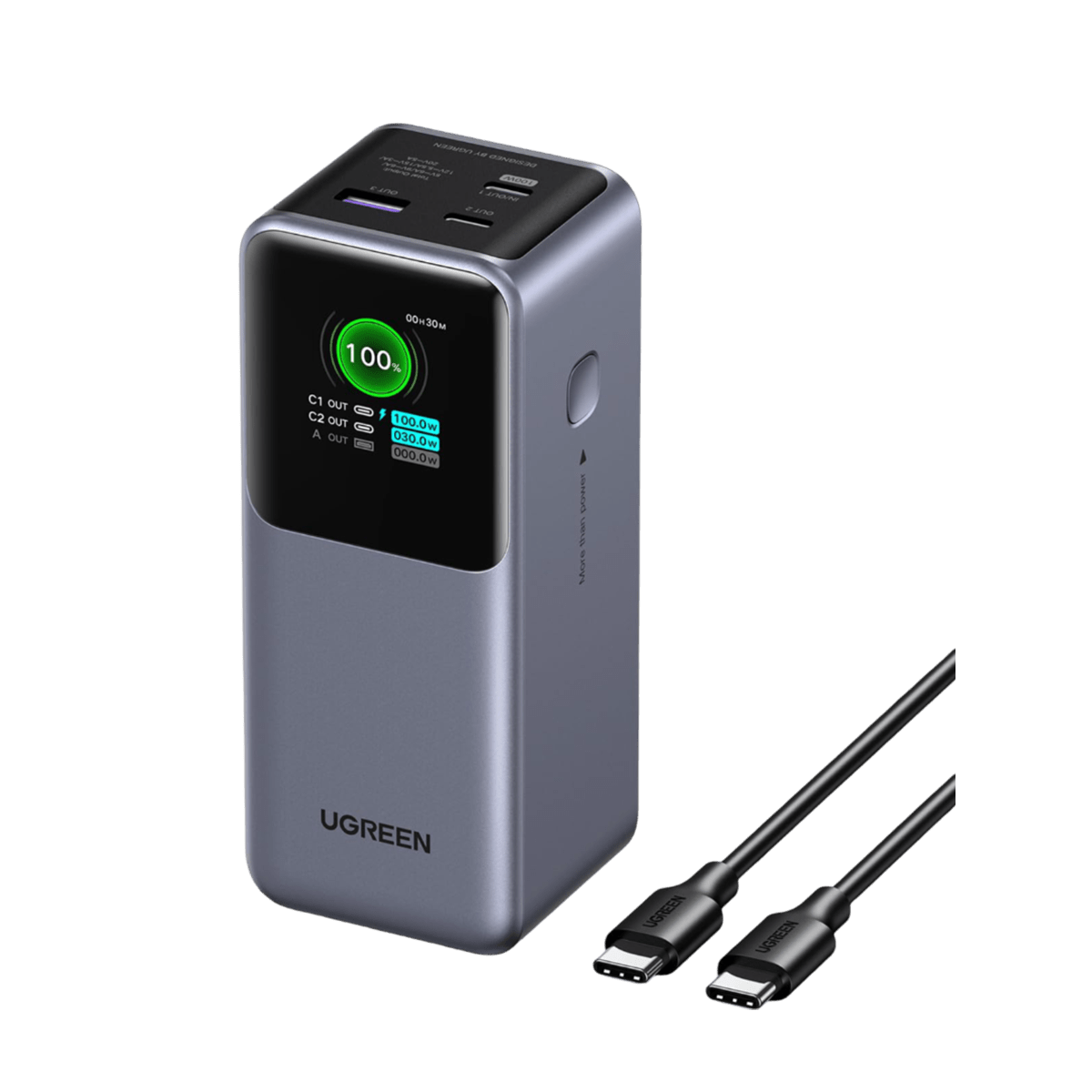 UGREEN Nexode Pro 130W 20000mAh power bank Pakistan - original UGREEN