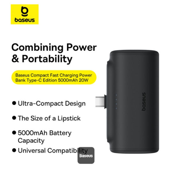 Baseus Compact 5000mAh 20W power bank P10068306113-00 — image 2