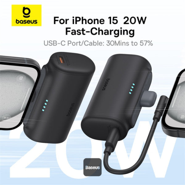 Baseus Compact 5000mAh 20W power bank P10068306113-00 — image 6