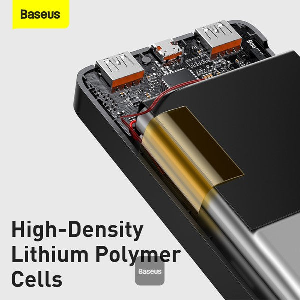 Baseus Bipow 10000mAh 20W power bank, black, image 5