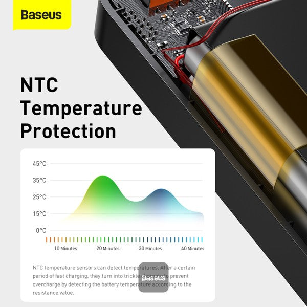 Baseus Bipow 10000mAh 20W power bank, black, image 7