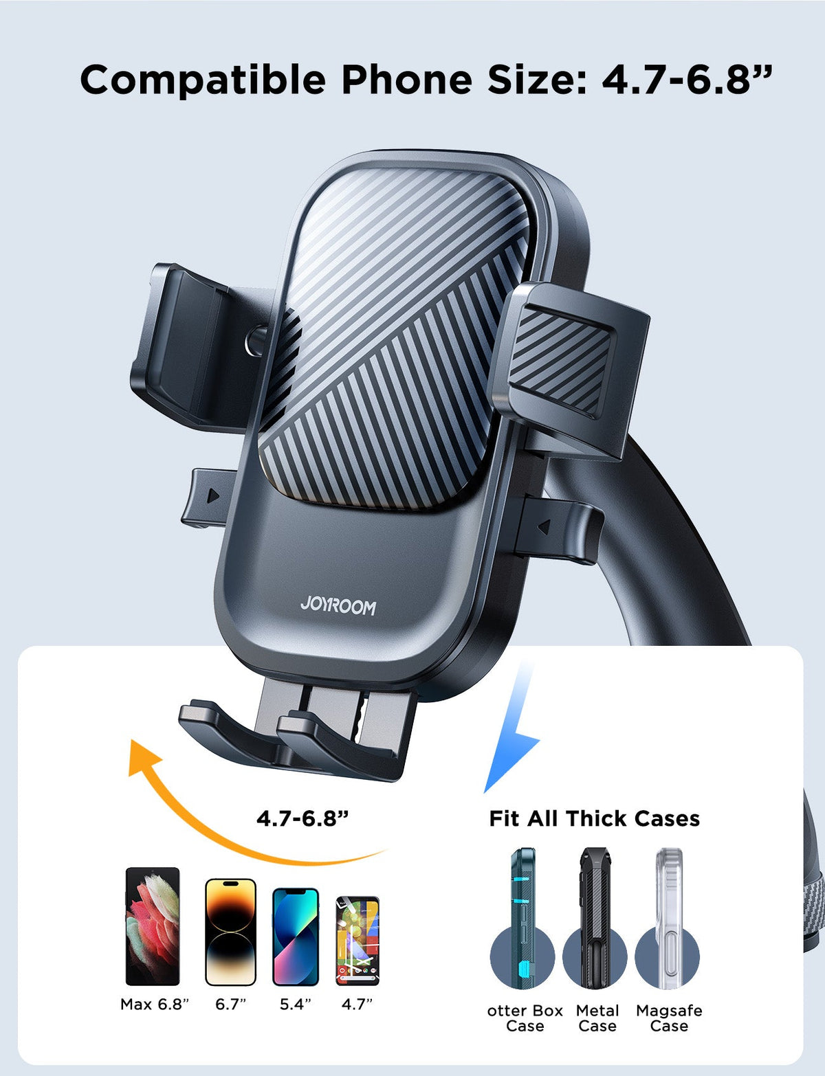 Joyroom JR-OK6 mechanical car phone mount