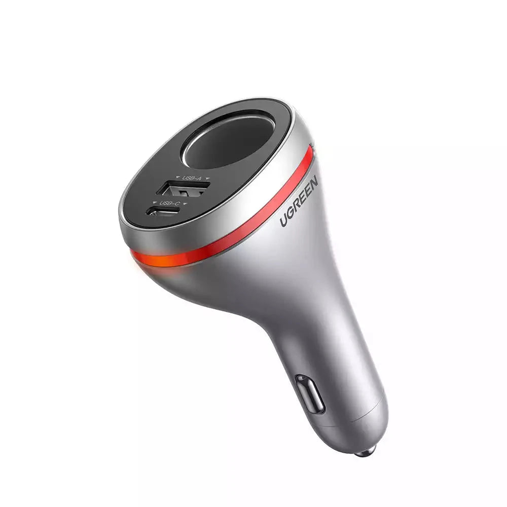 UGREEN 60712 Dual-Port Single-Extension PD 84W Car Charger