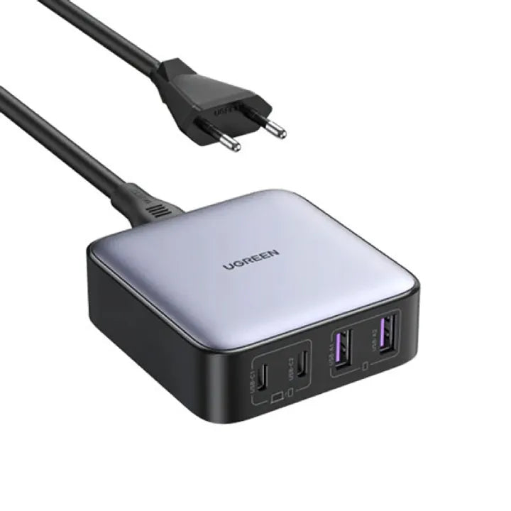 UGREEN 90747 Nexode 65W GaN PD Fast Charger 4-Port EU Plug