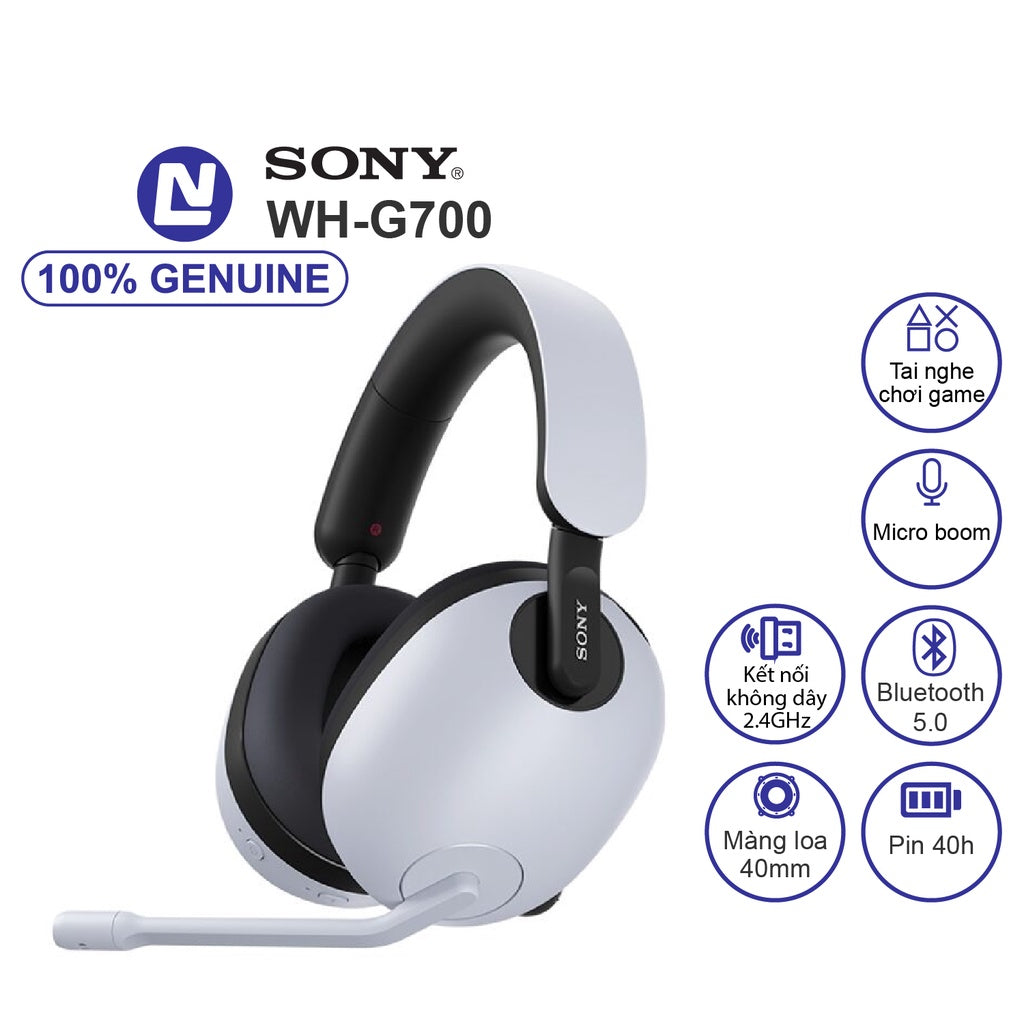 Sony WH-G700/WZ INZONE H7 Wireless Gaming Headset