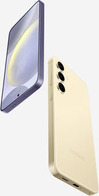 Samsung Galaxy S24 front and rear official product image
