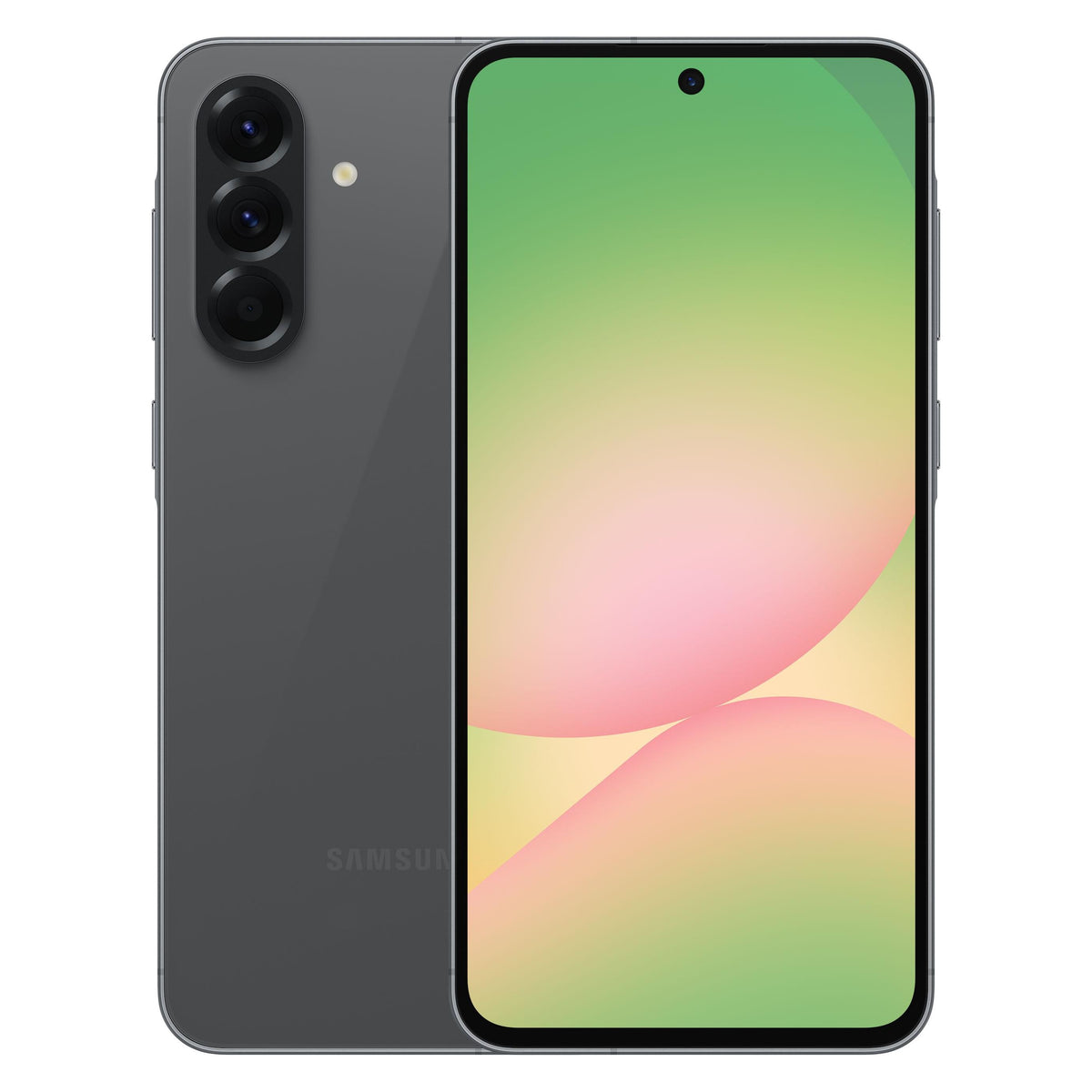 Samsung Galaxy A56 5G front and rear product image