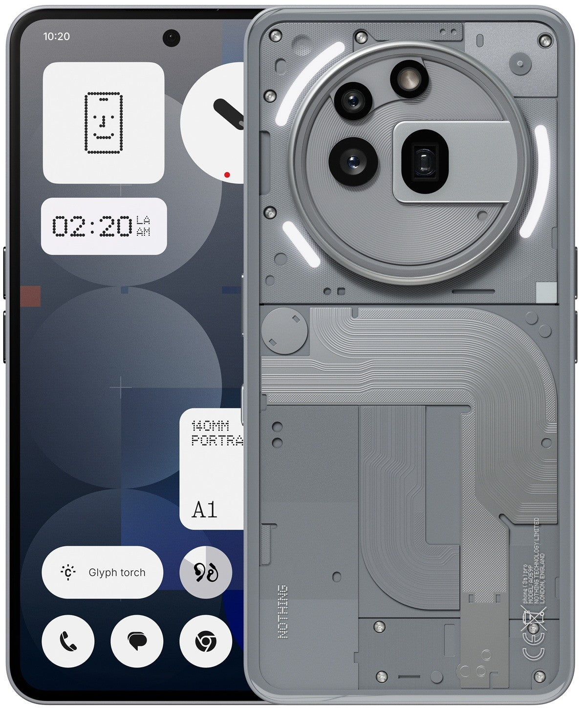 Nothing Phone 3a Pro front and rear product image