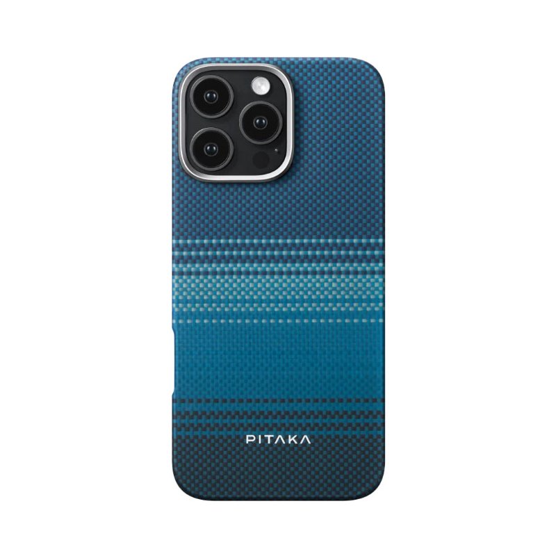 Pitaka Ultra-Slim Case for iPhone 16 Pro – Black/Grey KI1601PA