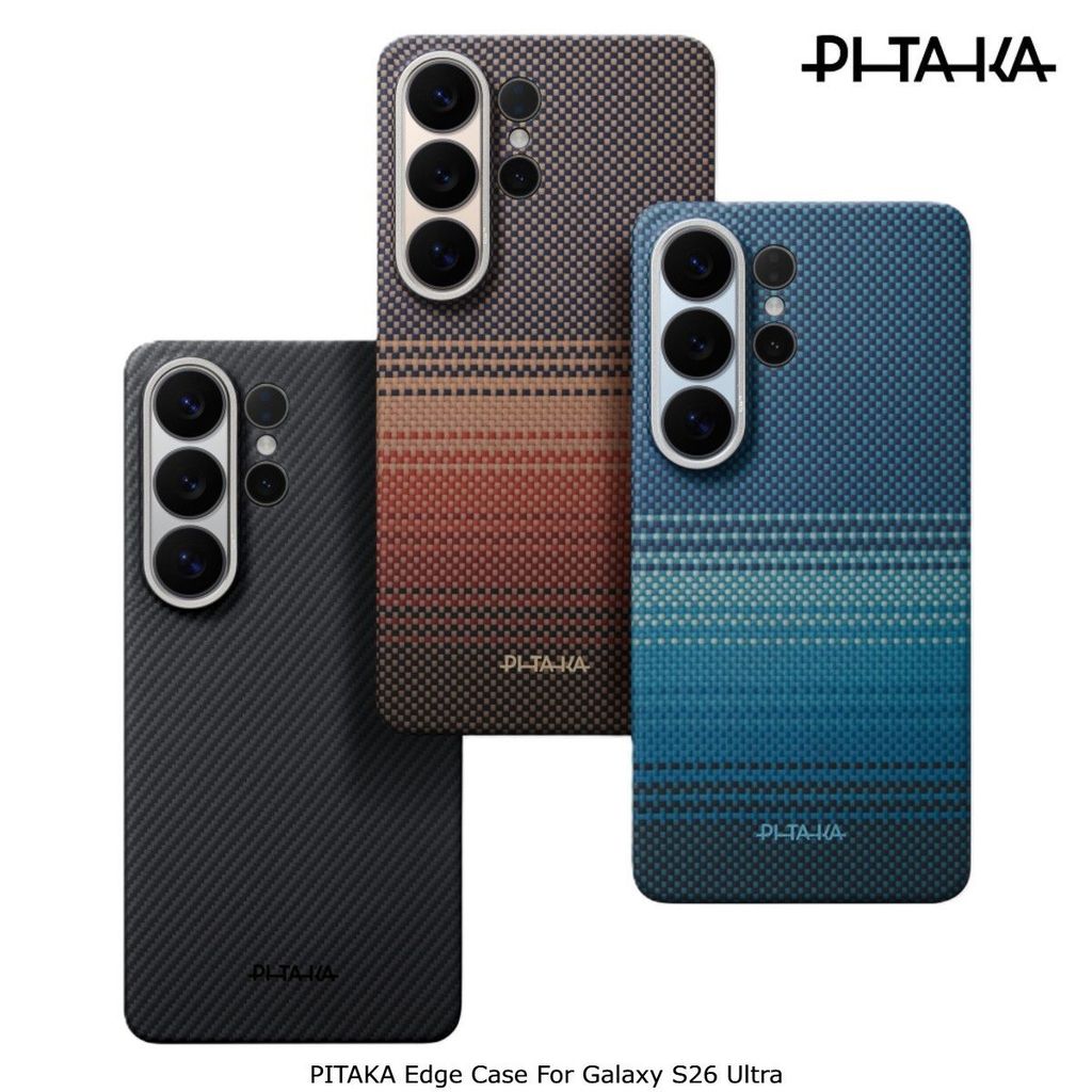 Pitaka Aaron Button Edge Case for Samsung Galaxy S26 Ultra Moonrise – KS2602U