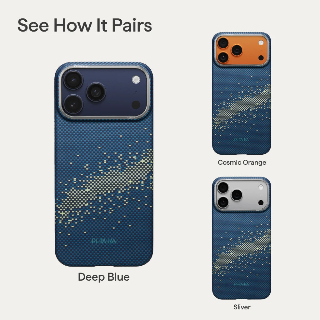 Official PITAKA Milky Way Galaxy case for iPhone 17 Pro Max