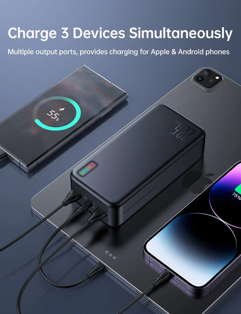 Joyrrom JR-QP196 30000mah 22.5W Fast Charging Powerbank