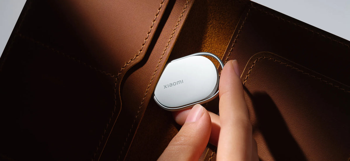 Xiaomi Tag Bluetooth tracker close-up