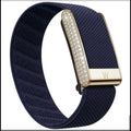 Whoop Life/Peak Customised Band (Without Box) | Midnight With Swarovski
