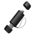 Baseus Airjoy Series USB-A & Type-C  to SD/TF Card Reader  black