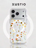 XUSTIO Autumn Maple Leaf Flower Pine Cone Pumpkin Phone Case for iPhone 16 Pro, iPhone 16 Pro Max, iPhone 17 Pro and iPhone 17 Pro Max in Pakistan